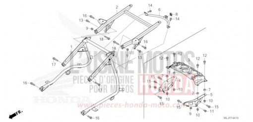 APPUI BAGAGES GL1800BDS de 2025